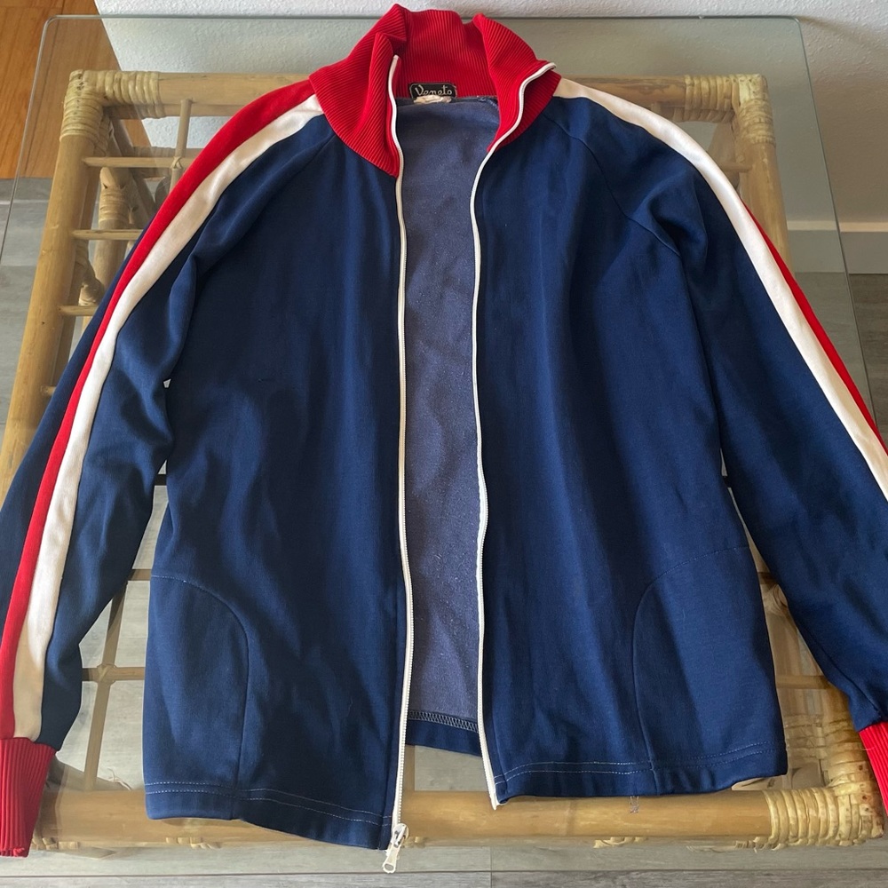 Large red/white/blue Veneto jacket.